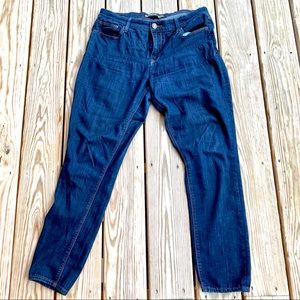 Express Midrise Legging Blue Jean Sz 12